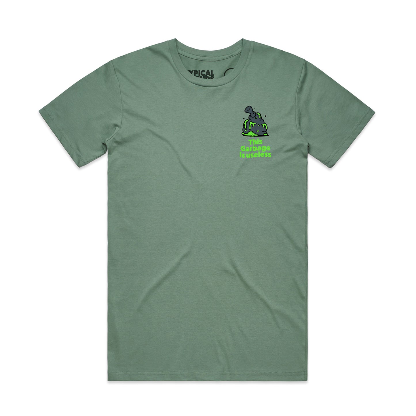 Garbage Bag (sage tee)